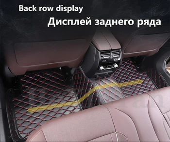  Обичай авто подложка за пода на Toyota Блатар Всички модели автомобилни килими подложка за пешеходен мост аксесоари за мокети за полагане на интериорни детайли