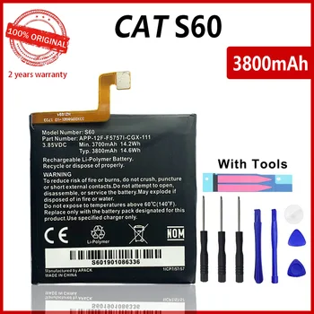  Оригинална Телефонна батерия За Caterpillar CAT S30 S40, S50, S60 Батерия Bateria 