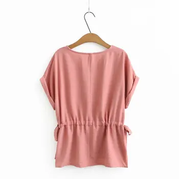  Плюс размер памучен дамски годишната свободна тениска 2021 женска тениска с ръкави raglan и кръгло деколте femme розова, бяла, черна тениска