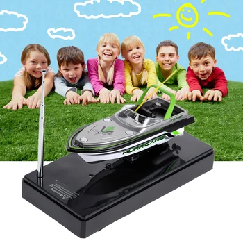  Радиоуправляемая Радиоуправляемая лодка с дистанционно управление, готова за работа, Супер Мини-бързо лодка с две двигатели, Електрически радиоуправляемая лодка със защита от преобръщане, Радио-управляеми играчки за деца, Детски играчки