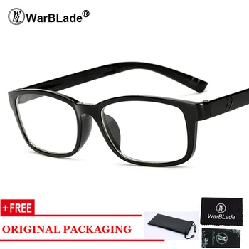  Ретро Правоъгълни Очила, Оптични Рамки Прозрачни Лещи Черни Сини Очила Леопардовые Квадратни Очила, Рамки За очила, За жени, мъже