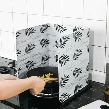  Сгъваема Покриване на Екрана Спрей масло За приготвяне На храна в кухнята за Защита от пръски Печка Защитно покритие Кухненски Принадлежности За почистване от масла Стена