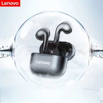  Слушалки Lenovo LP40 TWS Оригинални Безжични Bluetooth Слушалки с Микрофон Стерео Слушалки Шумоподавляющая Слушалка за смартфон