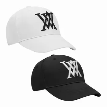  Унисекс висококачествена шапка за голф, е черно - бяла шапка с бродерия на спортна шапка бейзболна шапка на 12 часа за доставка