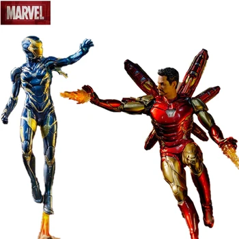  Фигурки Аниме Marvel Ironman Mk37 Mk85 Пепър Потс Фигурки От Pvc Супер Модел Iron Man Са Подбрани Кукла Играчка За Подарък