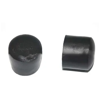  Черни 22 мм и Капачки за краката на столове PVC Пластмасови Крачета Защитни Облицовки За мебели Капачки за маси с облодънна 4 бр./компл.
