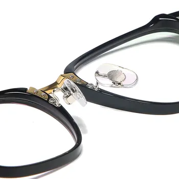  Чист B Титановая Рамки за оптични очила Мъжки Реколта квадратни Очила по рецепта на Дамски Ретро Очила за късогледство Очила 3060